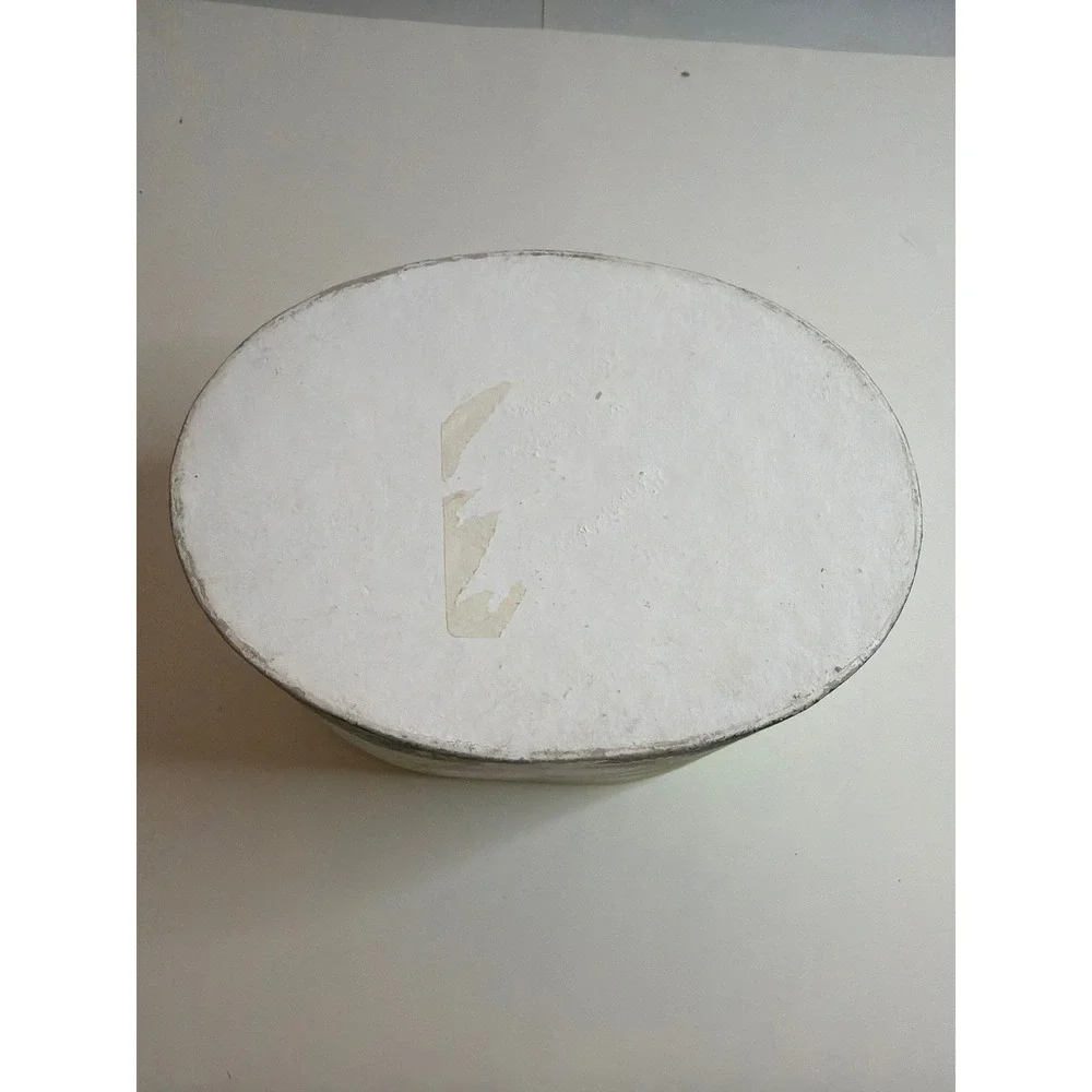 Cute Bunny Carrot Round Trinket Box Container‎ Easter Spring